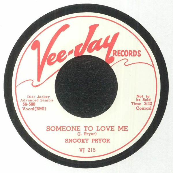 Pryor ,Snooky - Someone To Love Me / Judgment Day